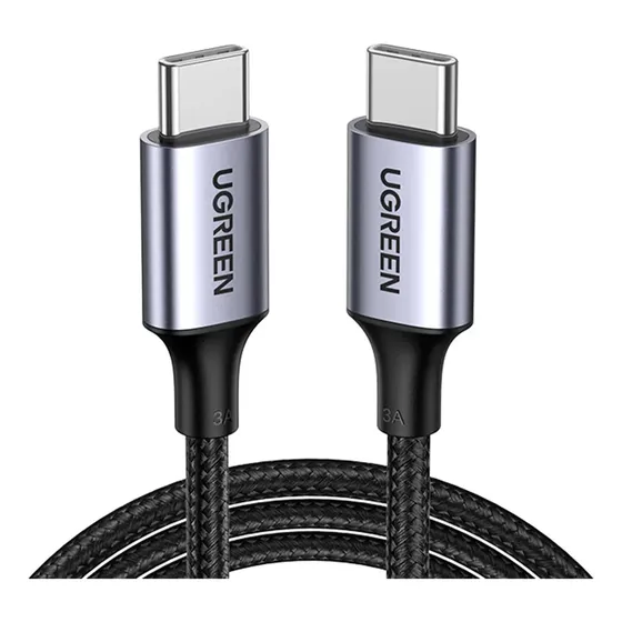 Cable usb 2m Ugreen US261 con entrada USB-C salida USB-C | Cuotas sin interés