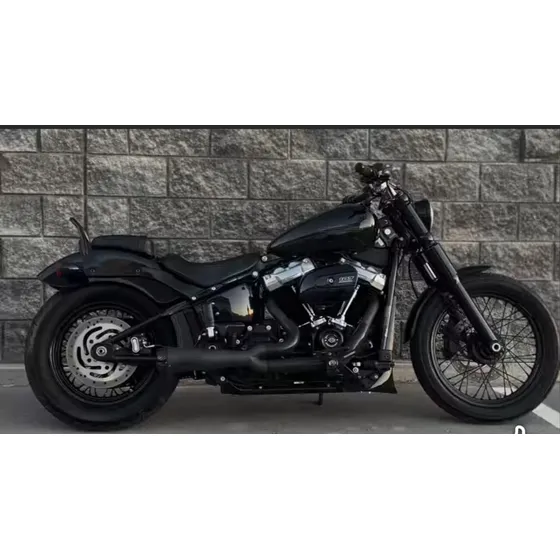 Hd Softail 1750 Cc Con Muchas Modificaciones Excelente Moto