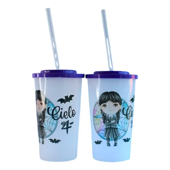 10 Vasos Transparentes  Souvenir Personalizados Con Nombre