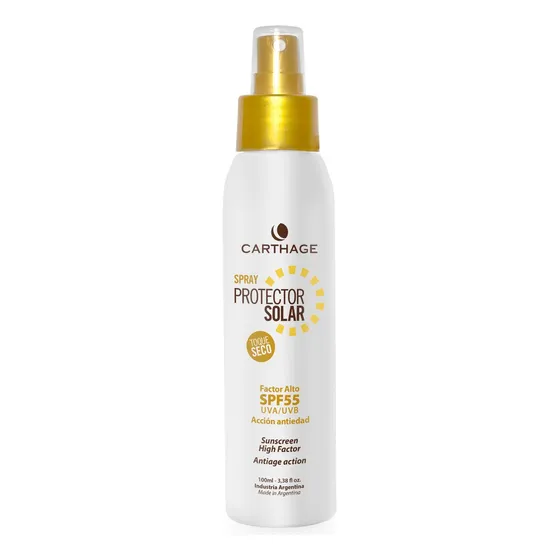 Protector Solar Textura Ligera Toque Seco Spf55 Carthage