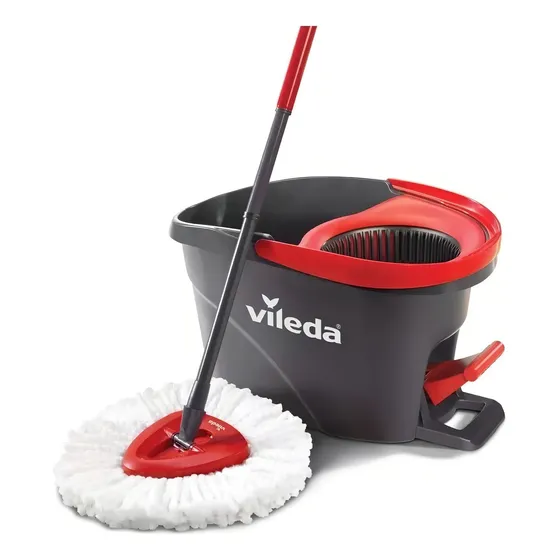 Set Vileda Easy Wring & Clean - Balde Escurridor Con Mopa