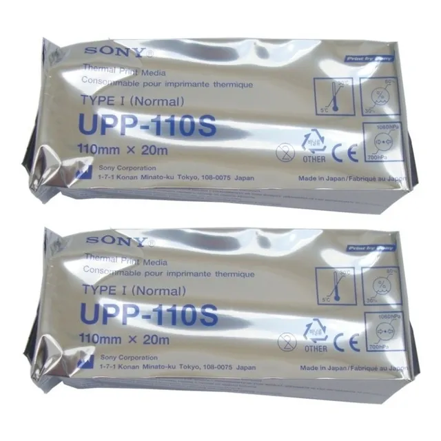 Papel Térmico Sony Upp-110s Acabado Mate X2