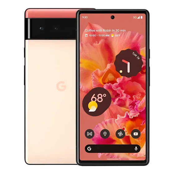 Google Pixel 6 128 Gb Rojo 8 Gb Ram - (Reacondicionado)