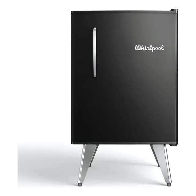 Heladera Bajo Mesada Whirlpool Wra08he Mini Bar 76lts Negro