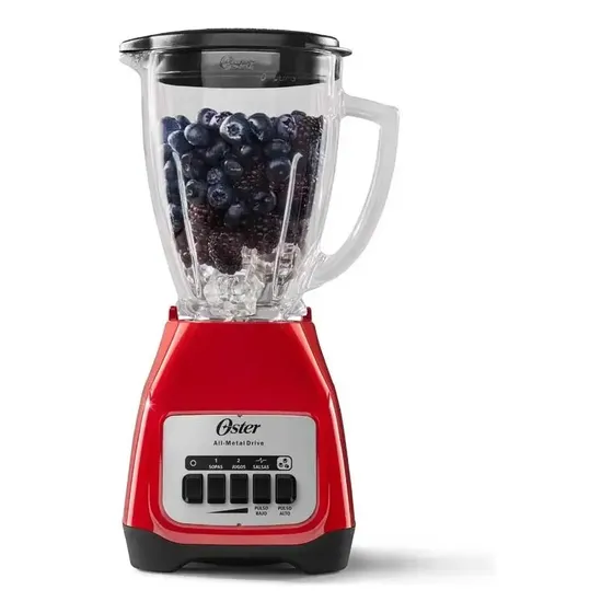 Licuadora 1.5lts Con Vaso De Vidrio Oster Blstkag-rpb-053