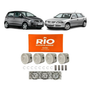 Pistão C Anéis Gol G4 Fox 2005/2013 Flex Ea111 1.0 Alto Std Pistão C Anéis Gol G4 Fox 2005/2013 Flex Ea111 1.0 Alto Std