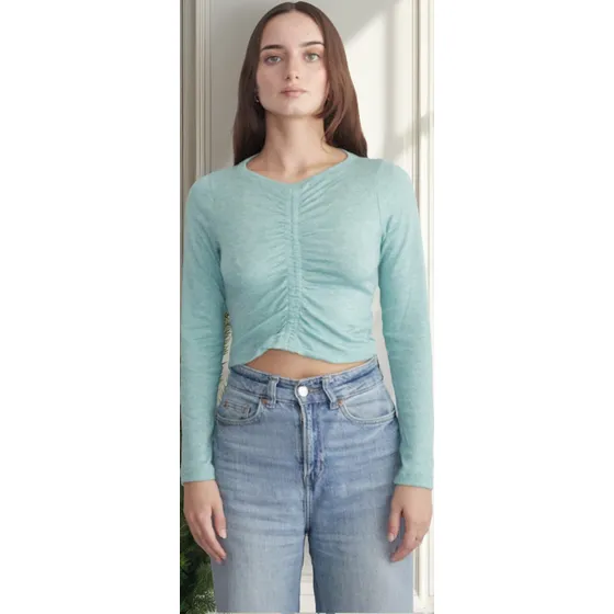 Remera Nano Con Elástico Y Fruncido Pantera #4924