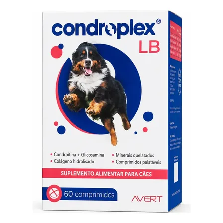 COSENTINA Articular Condroplex LB 60 Comprimidos Condroitina + Glicosamina Cão Senior Avert