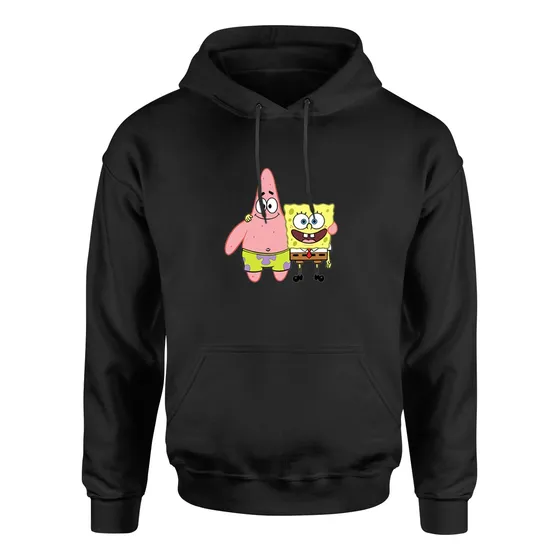 Moletom Do Bob Esponja E Patrick Desenho Animado Infantil