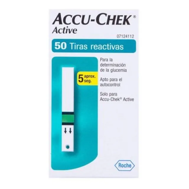 50 Tiras Reactivas Accu-chek Active