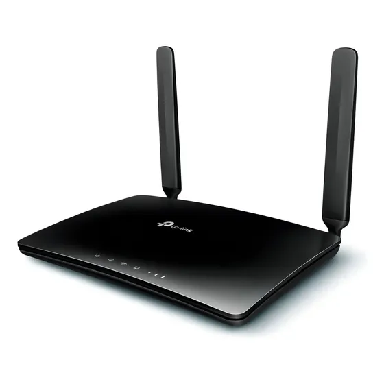 Router 4g Lte Sim Chip Inalambrico Wifi Lan N 300Mbps Tp-link Tl-mr6400 Color Negro