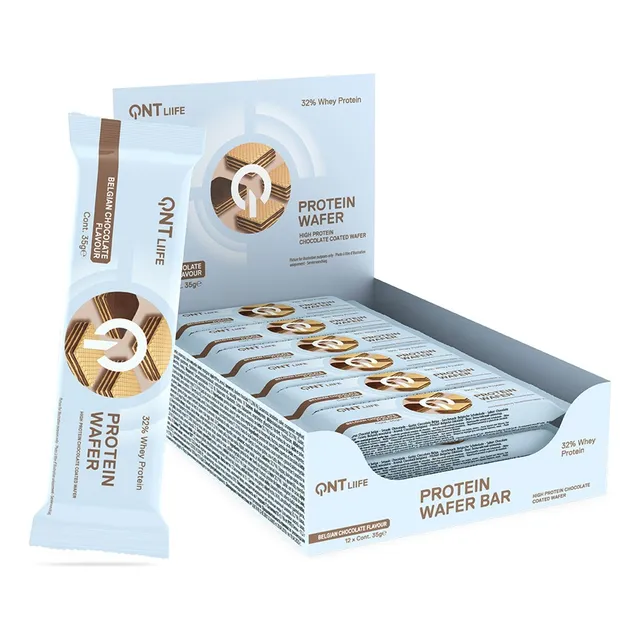Pack X 12 Obleas De Proteina Wafer 35gr Qnt
