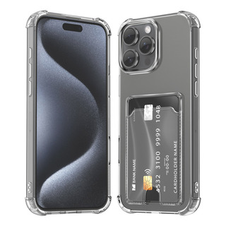 Funda Transparente Con Tarjetero-compatible Con Serie iPhone Funda Transparente Con Tarjetero-compatible Con Serie iPhone