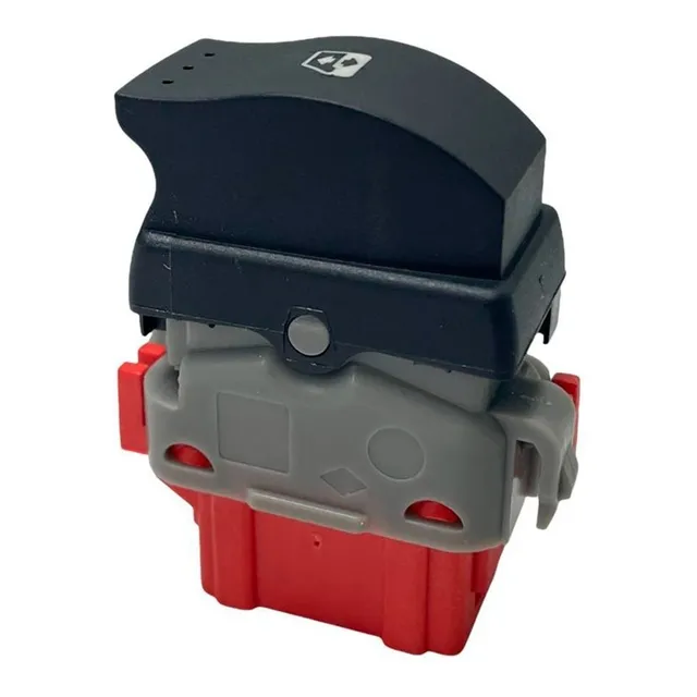 Tecla Levantavidrio Simple P/ Renault Master 2006-2012 Roja
