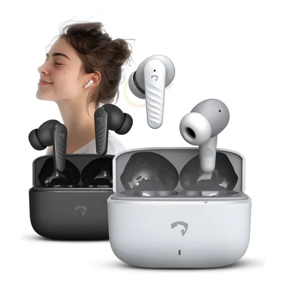 Fone Ouvido Tws Air Buds Amet Sound Pro Cancelamento Rúido