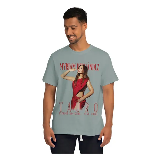 Polera Estampada Simple Myriam Hernandez Tauro World Tour