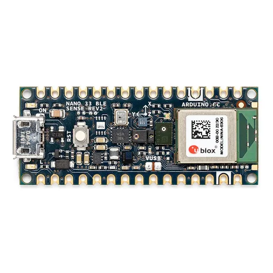 Arduino Nano 33 Ble Sense Rev2 Original Oficial Abx00069
