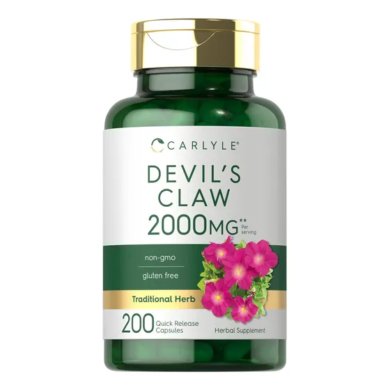 Suplemento Carlyle Devils Claw 2000 Mg 200 Cápsulas