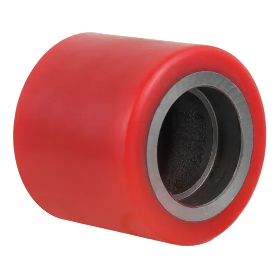 40 Rueda Patin Para Industrial Fierro Poliuretano Carga