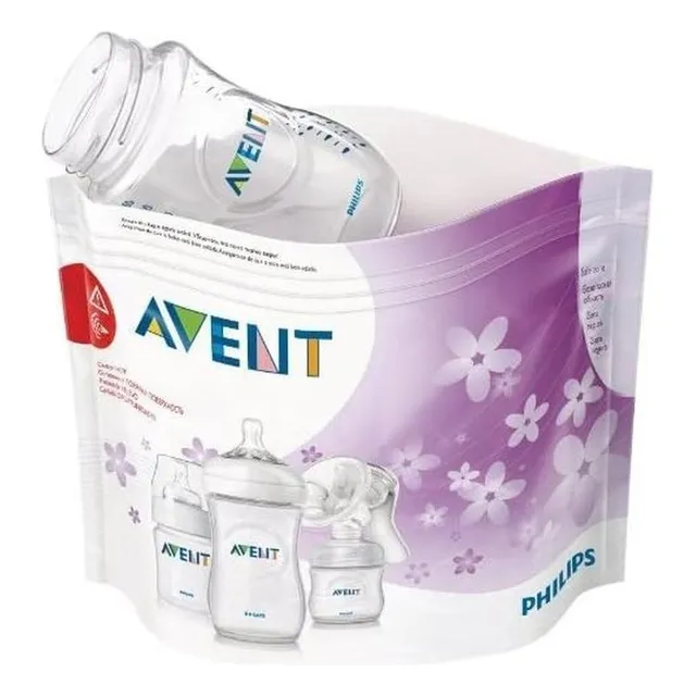 Philips Avent Bolsas Esterilizadoras Microondas, 5 Pzas