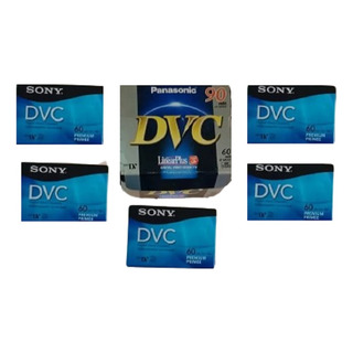 Casette Video Filmadora (sony/pan/jvc) Mini Dv Dvc 60 Min X5 Casette Video Filmadora (sony/pan/jvc) Mini Dv Dvc 60 Min X5
