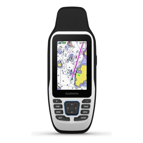 Mapa base mundial de GPS marítimo portátil Gpsmap 79s de Garmin