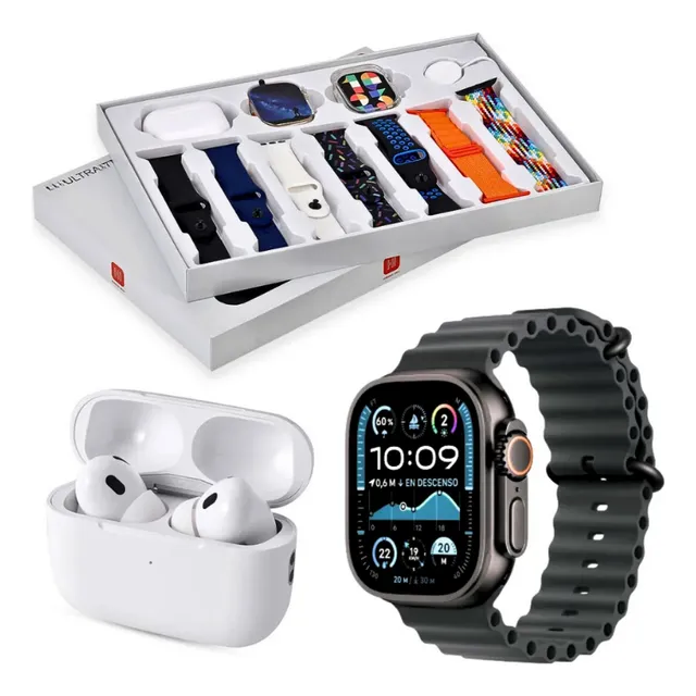Reloj Inteligente Smartwatch I20 Ultra Max 3 Combo 10 En 1