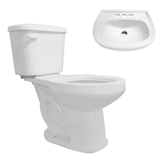 Wc Eco 4.8lt Taza Tanque Lavabo Cato Lucas Redondo Cdmx