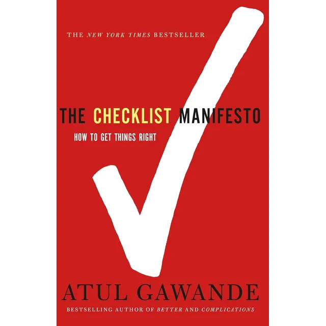 Libro The Checklist Manifesto - Atul Gawande - En Stock