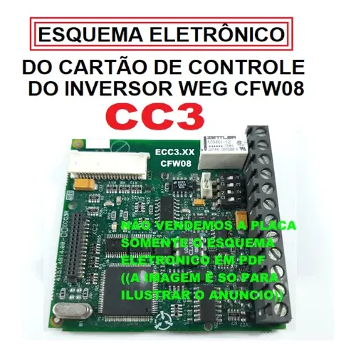 Esquema Eletronico Placa Ecc3 Inversor De Frequência Cfw08 