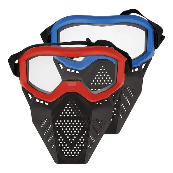 Paquete De 2 Máscaras Tácticas Compatibles Con Nerf Rival, A
