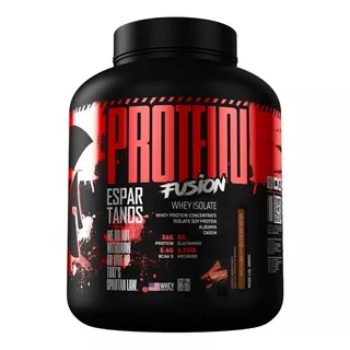 Protein Fusion Whey Isolate 1,8kg - Espartanos Nutrition Sabor Chocolate Protein Fusion Whey Isolate 1,8kg - Espartanos Nutrition Sabor Chocolate