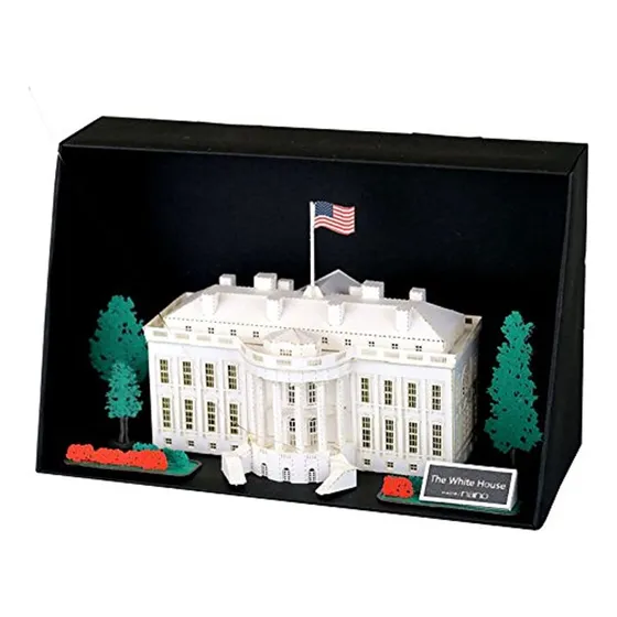 Kit Construccion Papel Nano Casa Blanca