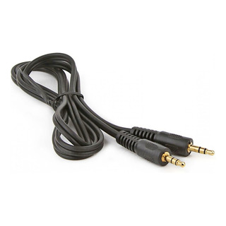 Cabo Auxiliar P2 + P2 Dourado 1,8m iPod iPad Mp3 Mp4 Gps Cabo Auxiliar P2 + P2 Dourado 1,8m iPod iPad Mp3 Mp4 Gps