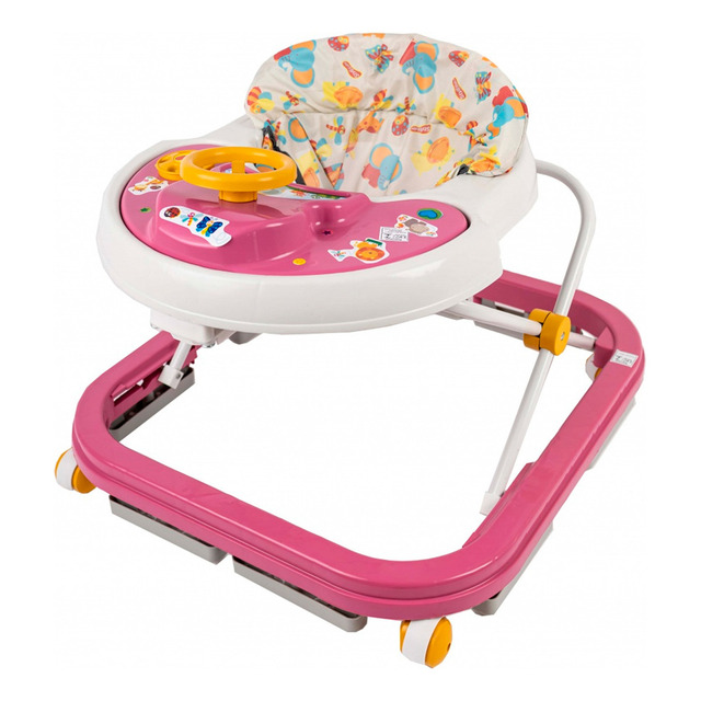 Andador De BebĂȘ Infantil Musical Sonoro - Styll Baby Cor Rosa Andador De BebĂȘ Infantil Musical Sonoro - Styll Baby Cor Rosa