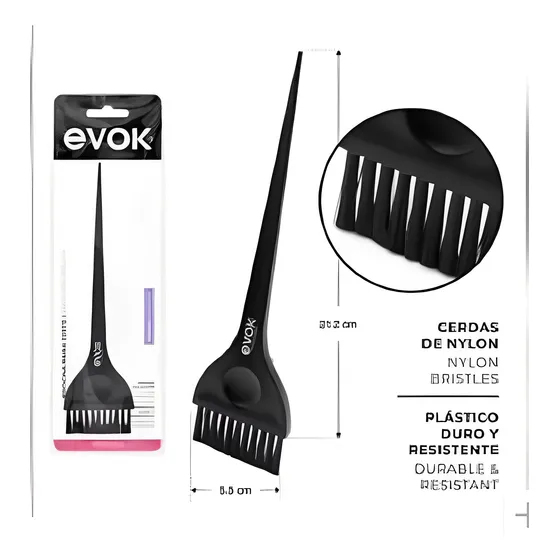 Brocha Para Tintes Evok Pza. A018-11wx929
