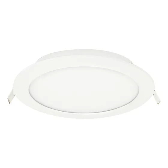 Panel Plafon Led Embutir 17cm 12w Redondo Luz Blanca Fria