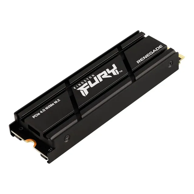 Unidad Ssd M.2 Nvme Kingston Fury Renegade+disipador 4t Ps5 Color Negro