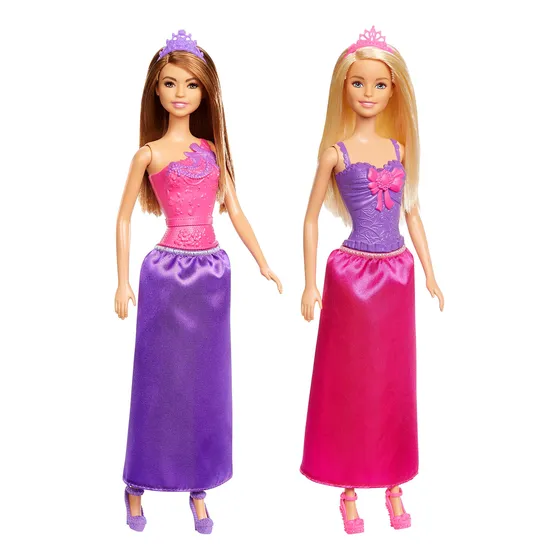 Muñeca Princesa Barbie Con Bata Y Tiara Para Niños Mayores D