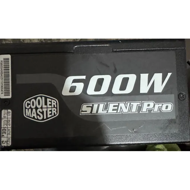 Fuente De Poder Cooler Master 600w Silentpro