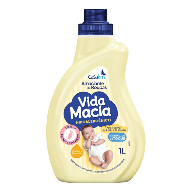 Amaciante Vida Macia Amac. G&camomila 1l Amaciante Vida Macia Amac. G&camomila 1l