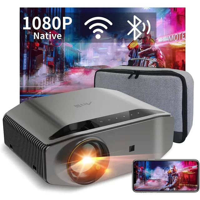 Proyector De Pantalla Artlii, 4k, Tamaño De Cine 250, 340 An