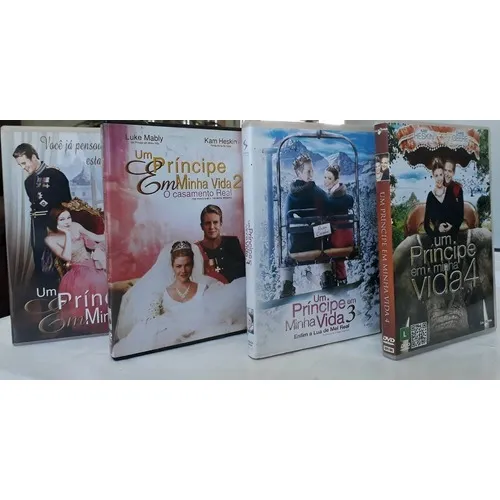 Um Principe Em Minha Vida 1 2 3 E 4 Dvd Original Lacrado