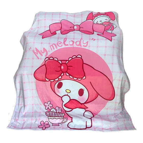 Cobija My Melody Ll 160x180cm Sin Ovejero