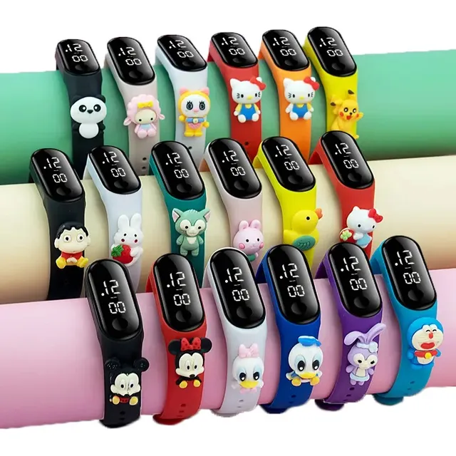 Reloj Digital Infantil Nene Nena Ideal Regalo Super Heroes