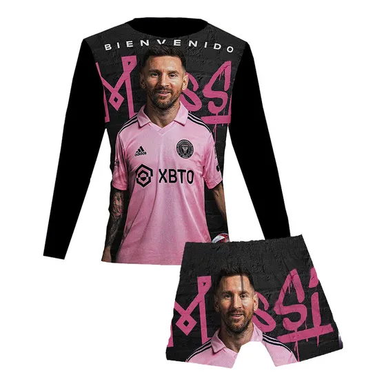 Conjunto De Traje De Baño Messi Ball Niños 