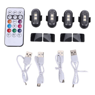 Luces Estroboscópicas Led Inalámbricas De 4 Piezas Con Contr Luces Estroboscópicas Led Inalámbricas De 4 Piezas Con Contr