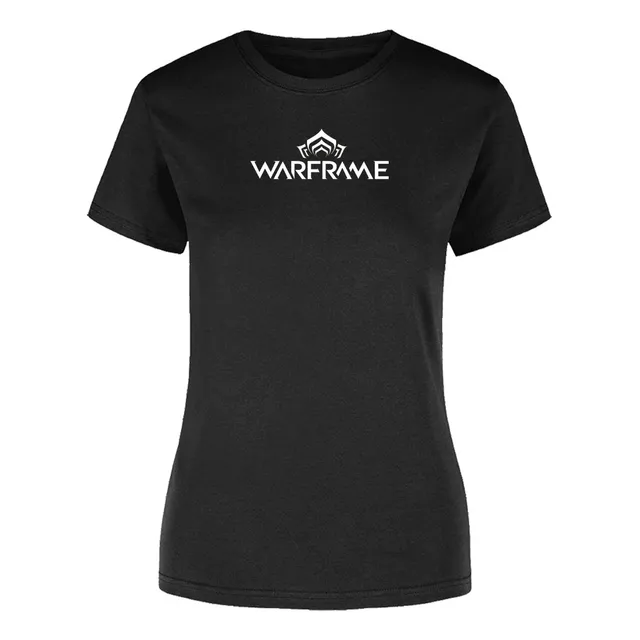 Playera Warframe Azul Plateado