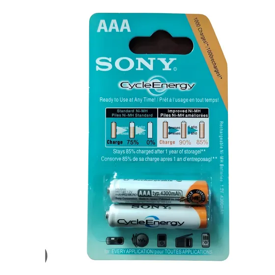 Pilas Recargables Sony Aaa