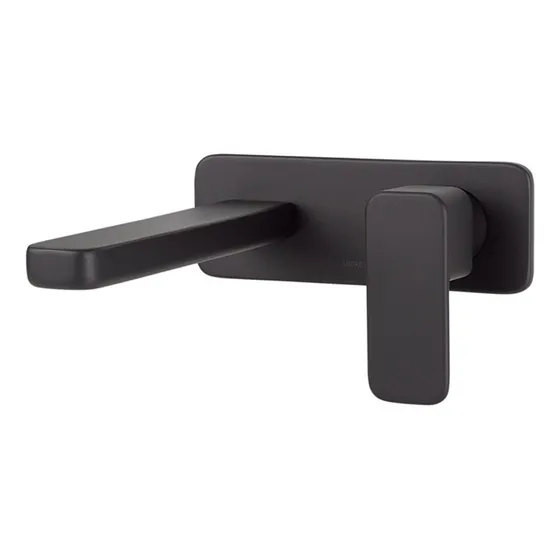 Monomando A Muro Para Lavabo Itua Negro 9437ny.2